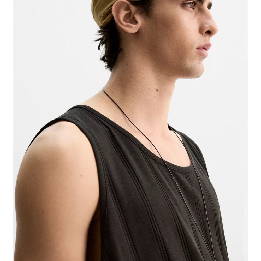 Zara Black Men's Tank Top
